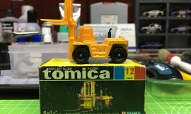 Tomica 12-3-2 Toyota Forklift FD200 日本製 黒箱 トミカ トヨタ フォークリフト