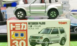 Tomica 30-6-1 Mitsubishi Pajero MK3 日本製 赤箱 トミカ 三菱 パジェロ 初回