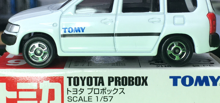 Tomica 97-5-1 Toyota Probox 中国製 赤箱 トミカ トヨタ プロボックス 新車