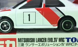 Tomica 104-3-2 Mitsubishi Lancer Evo IV WRC 中国製 赤箱 トミカ 三菱 ランサー エボリューションIV WRC