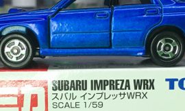 Tomica 54-8-1 Subaru Impreza WRX 中国製 赤箱 トミカ スバル インプレッサ WRX 新車