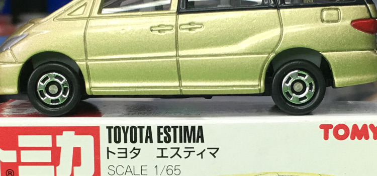 Tomica 99-5-1 Toyota Estima 中国製 赤箱 トミカ トヨタ エスティマ