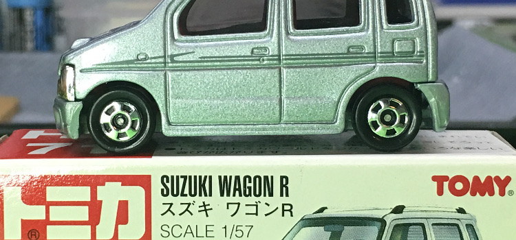 Tomica 71-6-1 Suzuki Wagon R 中国製 赤箱 トミカ スズキ ワゴンR