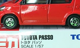 Tomica 82-4-2 Toyota Passo 中国製 赤箱 トミカ トヨタ パッソ