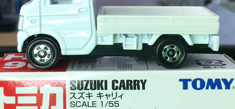 Tomica 90-5-1 Suzuki Carry 中国製 赤箱 トミカ スズキ キャリィ 新車