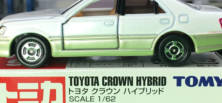 Tomica 92-4-1 Toyota Crown Hybrid 中国製 赤箱 トミカ トヨタ クラウン ハイブリッド 新車