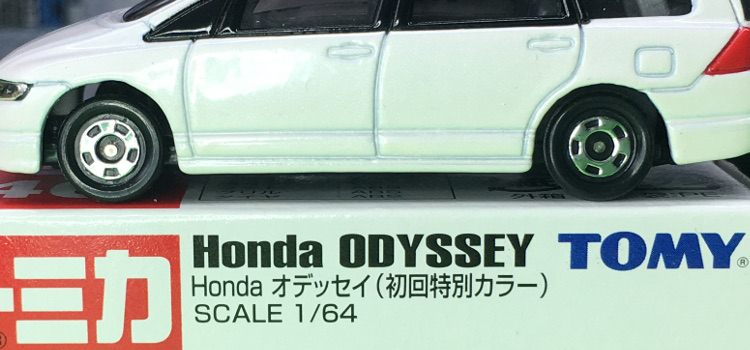 Tomica 46-6-1 Honda Odyssey RB1 中国製 赤箱 トミカ ホンダ オデッセイ 初回特別カラー