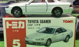 Tomica 5-3-3 Toyota Soarer 日本製 赤箱 トミカ トヨタ ソアラ