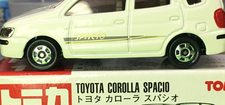 Tomica 16-3-1 Toyota Corolla Spacio 中国製 赤箱 トミカ トヨタ カローラ スパシオ