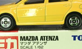 Tomica 16-4-1 Mazda6 Atenza 中国製 赤箱 トミカ マツダ アテンザ