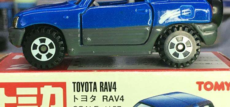 Tomica 24-5-1 Toyota RAV4 中国製 赤箱 トミカ トヨタ RAV4