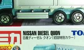 Tomica 31-6-1 Nissan Diesel Quon 中国製 赤箱 トミカ 日産 ディーゼル クオン（初回特別カラー）