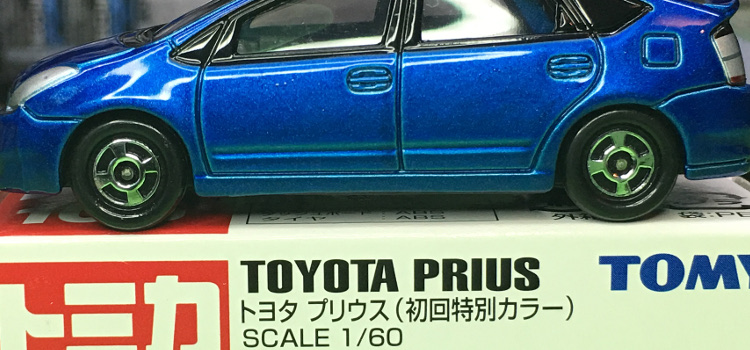 Tomica 106-4-1 Toyota Prius Mk2 中国製 赤箱 トミカ トヨタ プリウス 初回特別カラー 新車